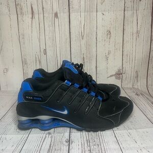 Nike Shox NZ Racer Blue Black Men's Running Shoes Size 8